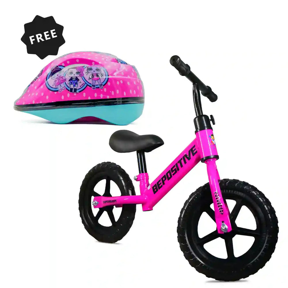balance bikes and helmets Superbaby Kids Balance Bike + Lol Children Helmet Combo Offer – Bepocart