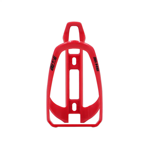 Bepositive_BH116 red bottle cage frontview on a white background