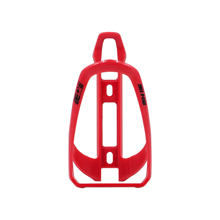 Bepositive_BH116 red bottle cage frontview on a white background