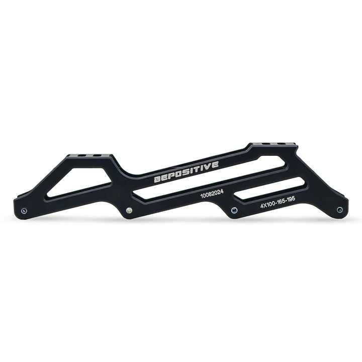 Black metal frame with 'BEPOSITIVE' branding on a white background
