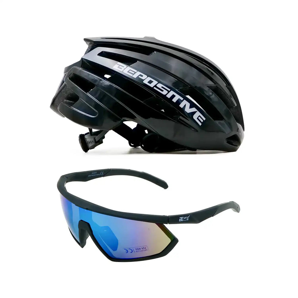 Bepositive Guardian 5.2 helmet + Augusta sports sunglasses – Bepocart