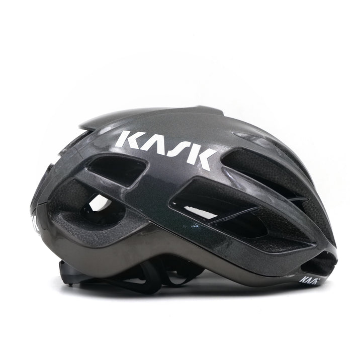 Kask Protone Cycling Helmet glossey grey right side view