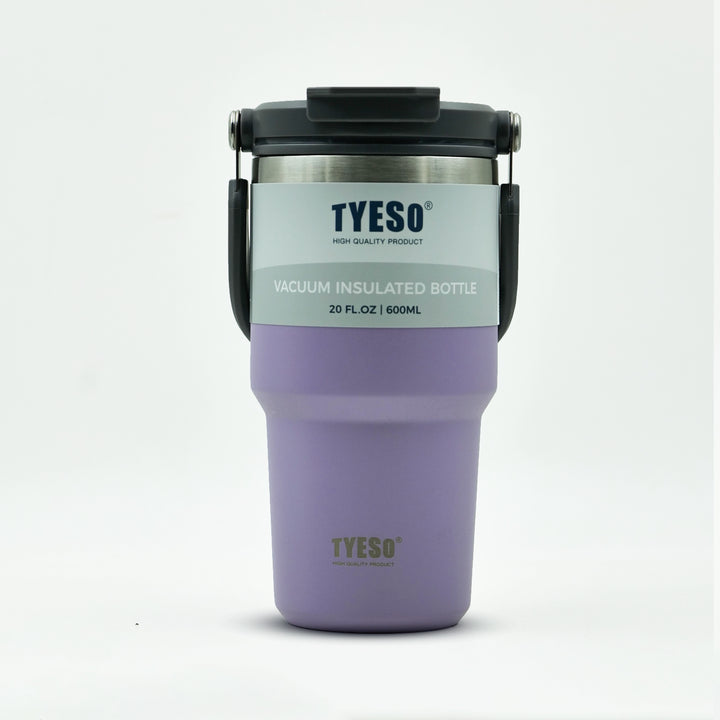 Tyeso-Vacuum-Insulated-tumpler-600-ml-purple-front-view