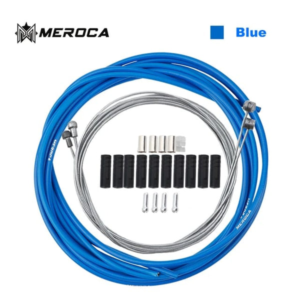 Brake Cable Tube Set blue full view