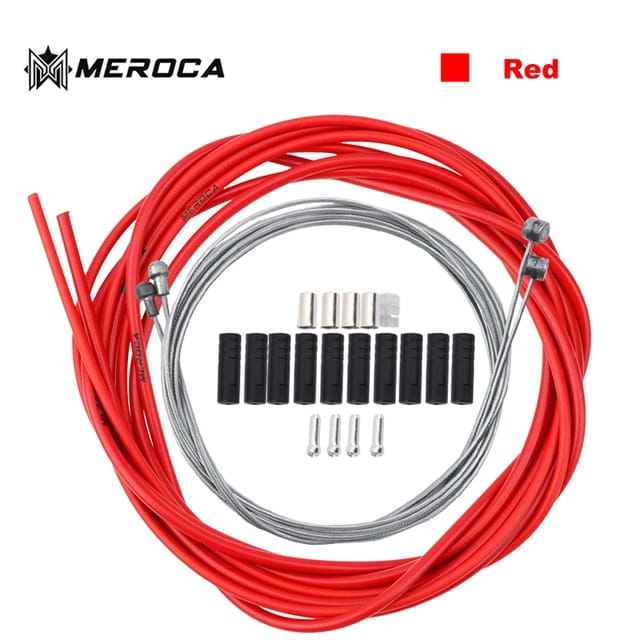 Brake Cable Tube Set red full view