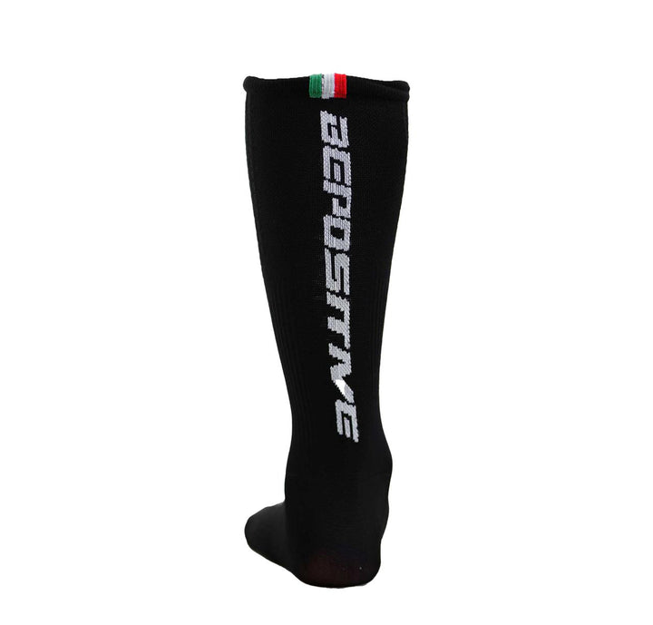 Bepositive Unisex Sports Socks black back view