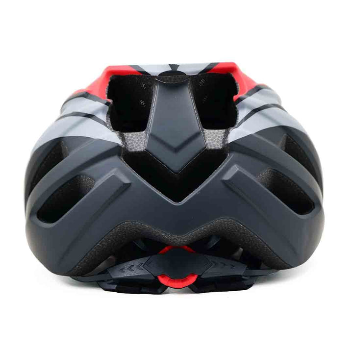 Agera Bicycle Helmet black red back view