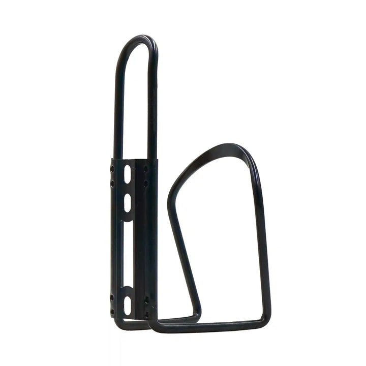 aluminium alloy bicycle bottle holder black side view