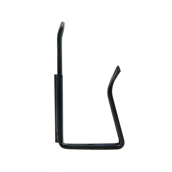 aluminium alloy bicycle bottle holder black side view