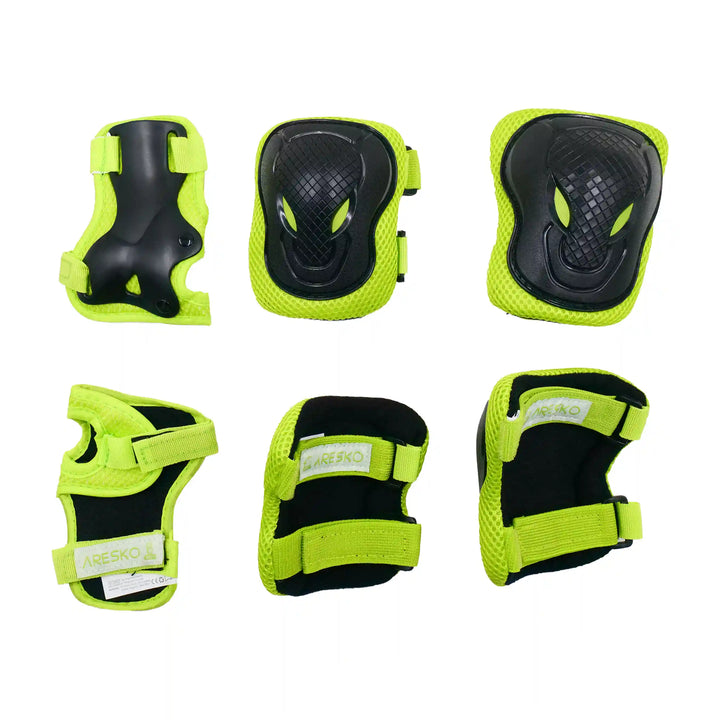 ARESKO 6 IN 1 Protective  Knee Pads Elbow Pads Hand Guard