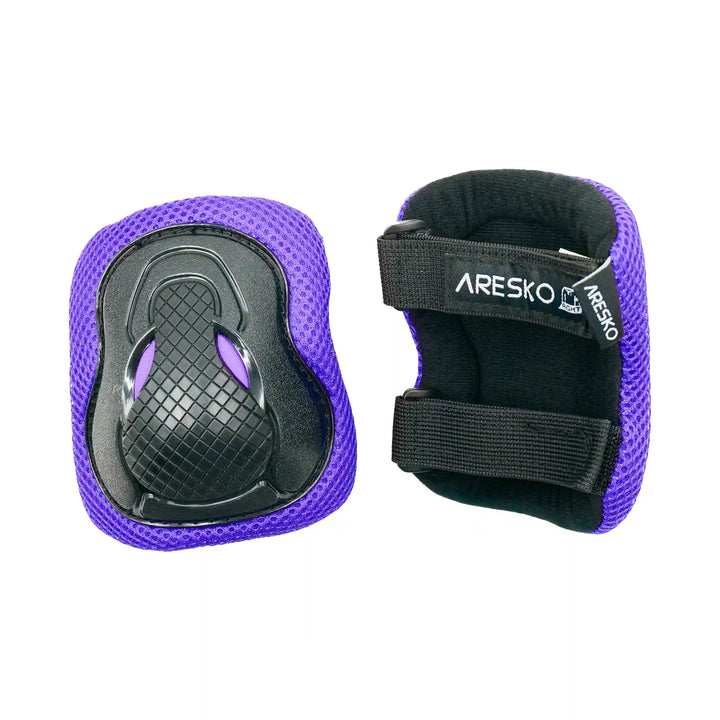 ARESKO 6 IN 1 Protective knee pads black puple