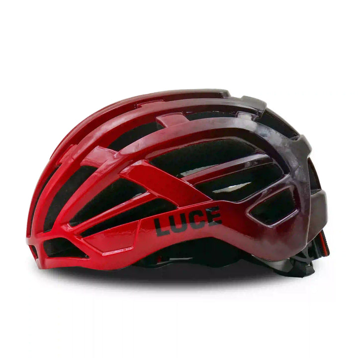 Argus Cycling Helmet black red side view