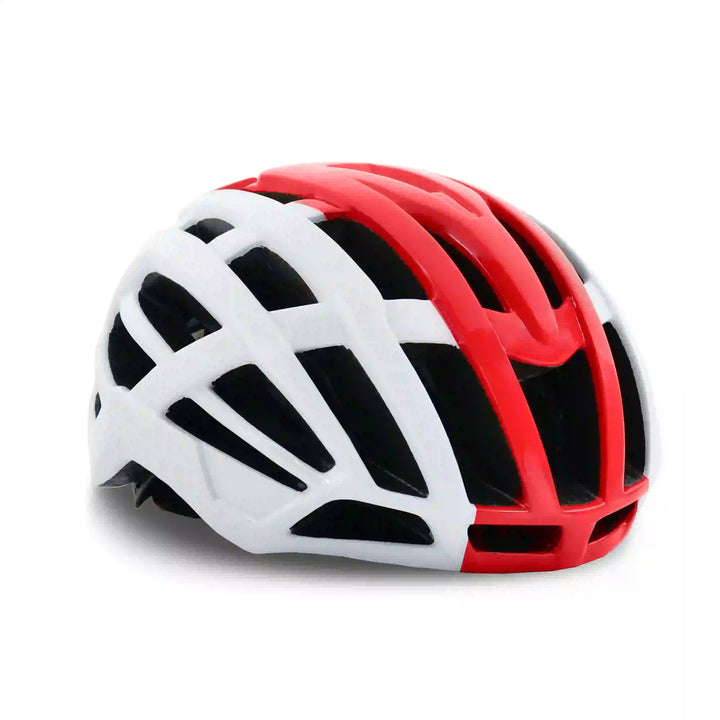 Argus Cycling Helmet white red rightb side view