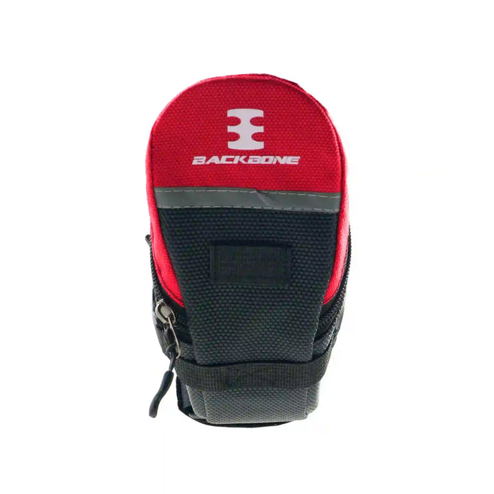 backbone cycling bag red back view