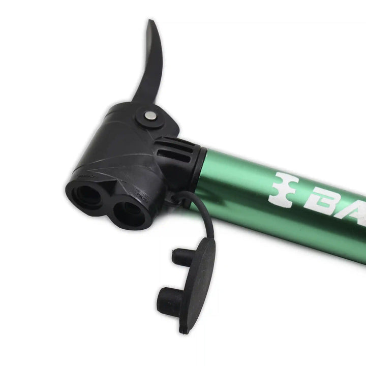 Backbone BB560 Mini Air Pump green presta view
