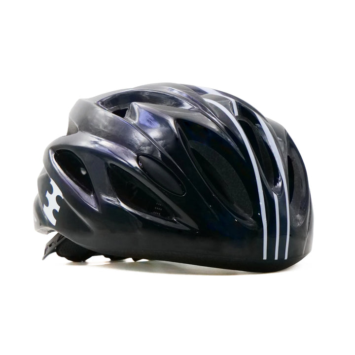 backbone force cycling helmet black right side view