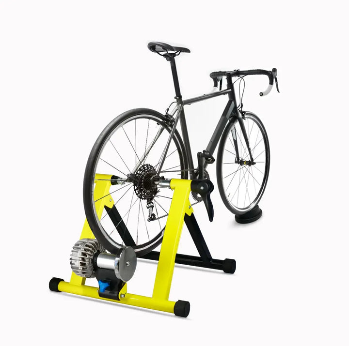 Backbone Indoor Bike Trainer HS-QX-009BI fitted on a cycle