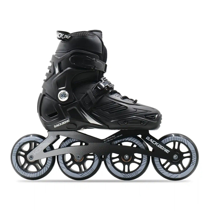 backbone kodalee inline skating shoes black right view