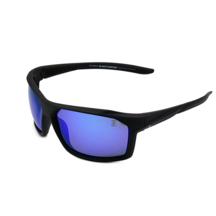 backbone polarised cycling goggles left view