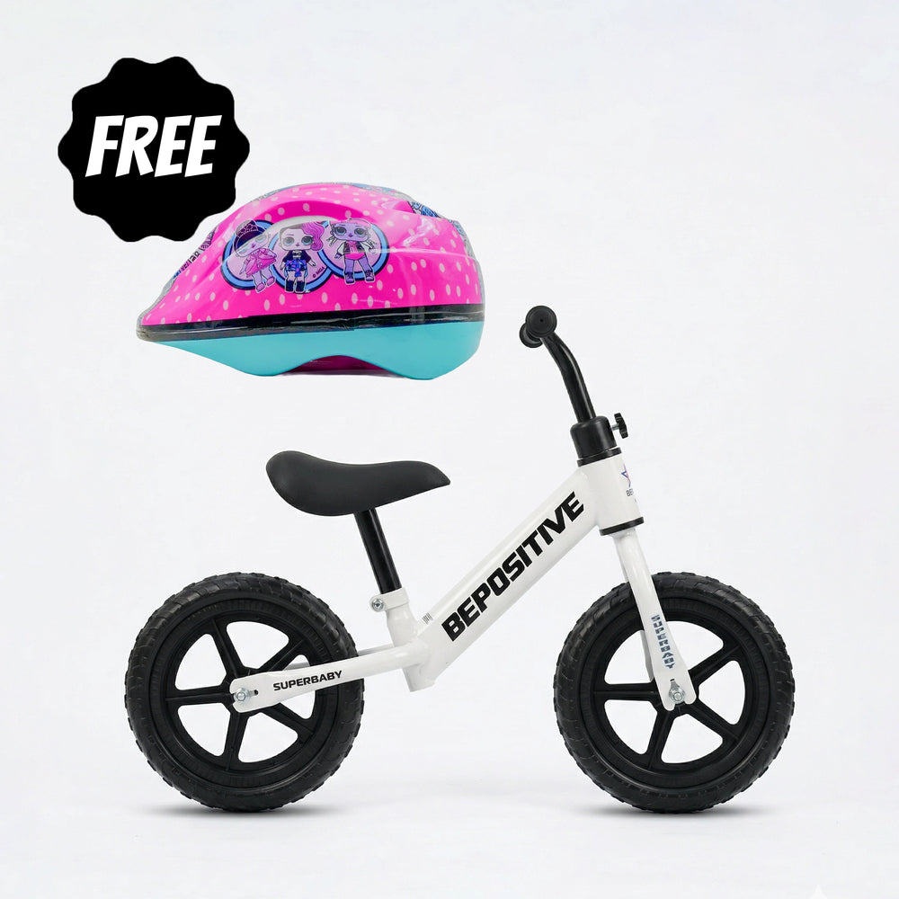 kinderfahrrad lol Superbaby Kids Balance Bike + Lol Children Helmet Combo Offer – Bepocart
