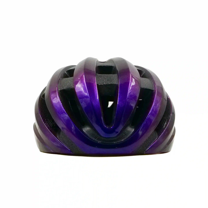 Pantom Cycling Helmet purple front view