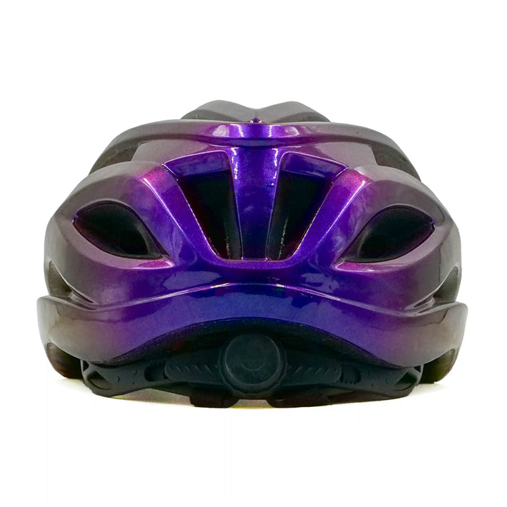 Pantom Cycling Helmet purple back view