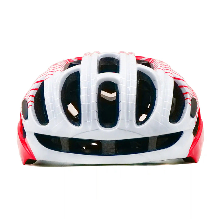 Casque 2.0 Bicycle Helmet white red front view