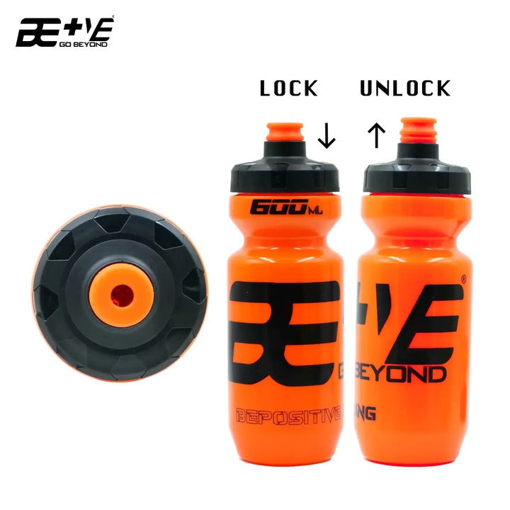 BePositive Cycling Sipper Bottle 600 ml top view