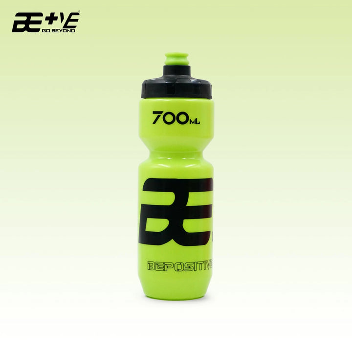 BePositive Cycling Sipper Bottle 700 ml green front view