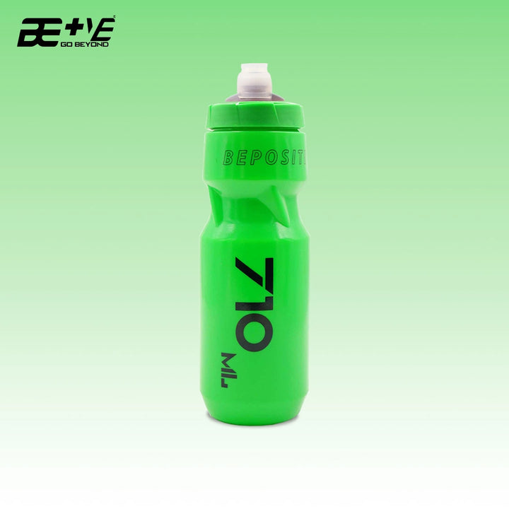 Bepositive 710 ml Water Bottle green front view
