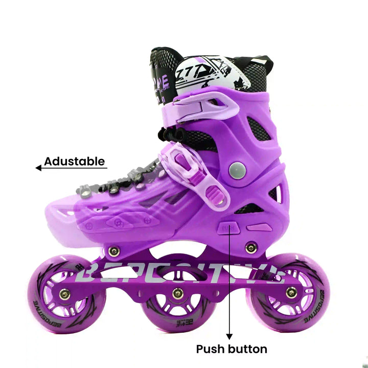 bepositive CH1 skate purple sideview