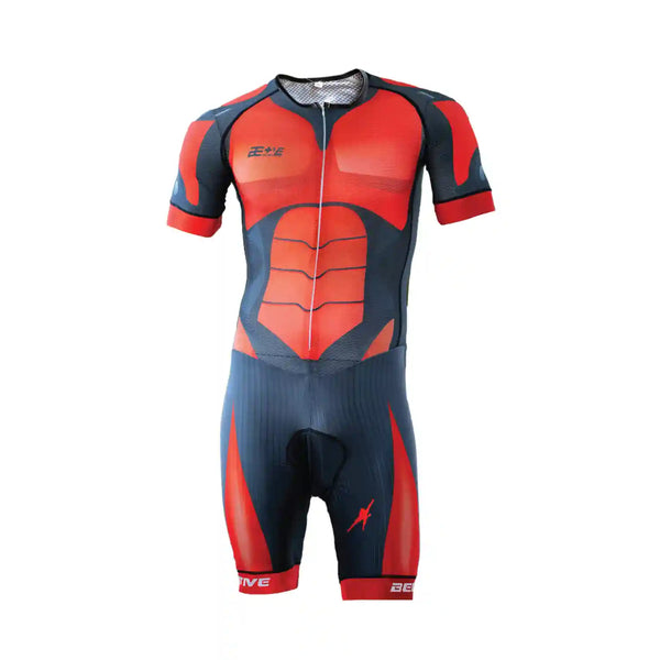 bepositive aero suit red front view