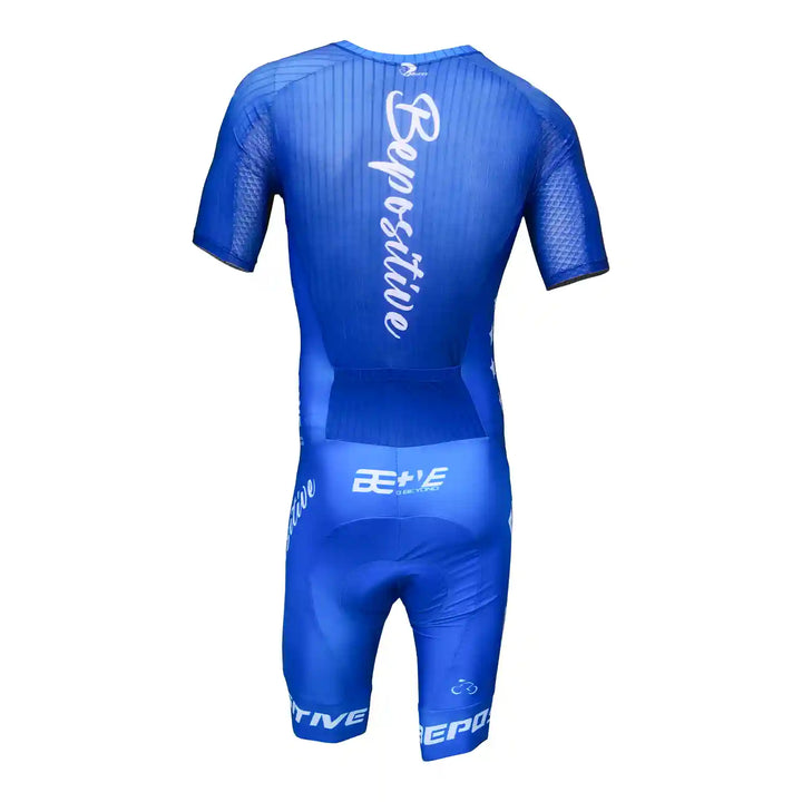 bepositive aero suit blue back view