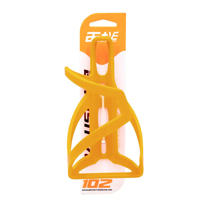 bepositive cycling bottle holder orange view