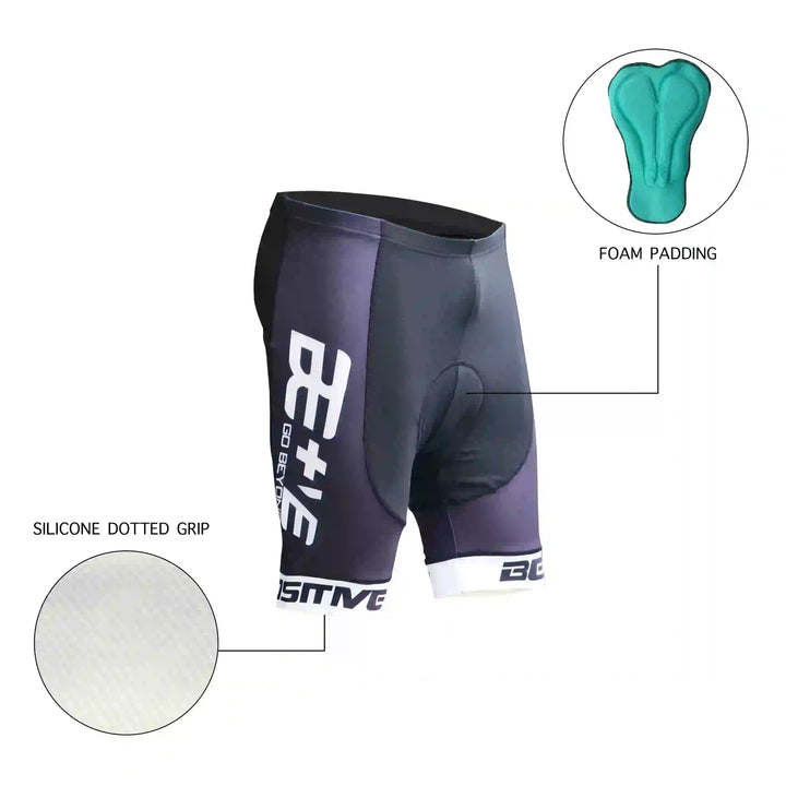 BePositive AeroFlex Cycling Shorts 2025 Edition padding view