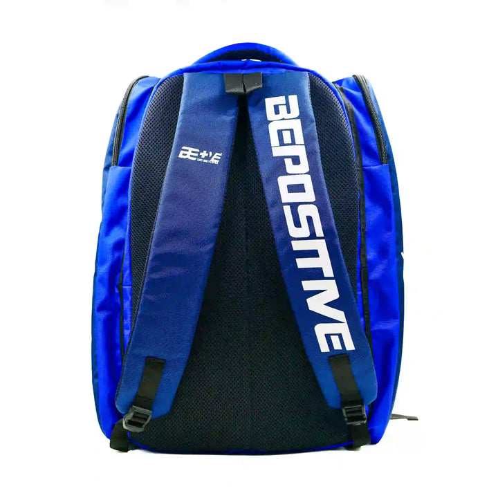 Bepositive Skating Bag blue back view