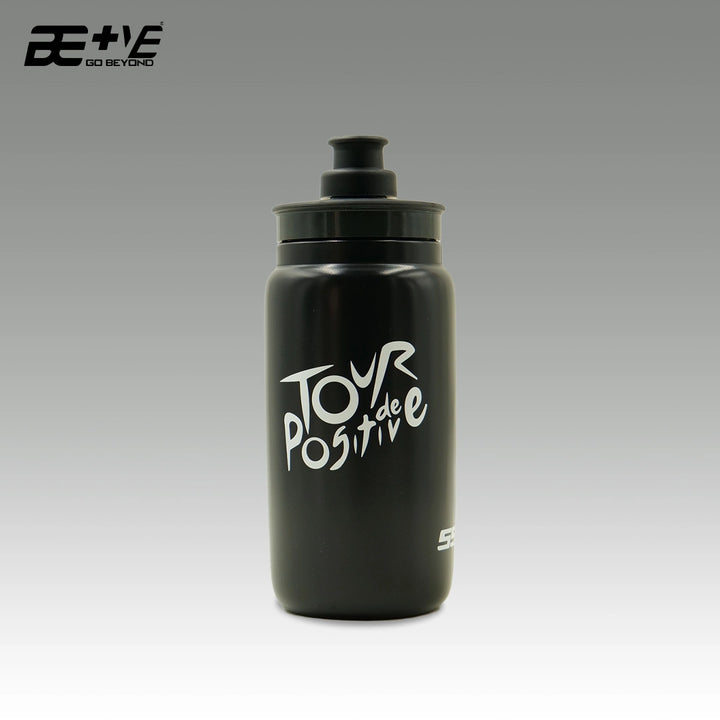 Bepositive Tour De Positive 550 ml Bottle black front view