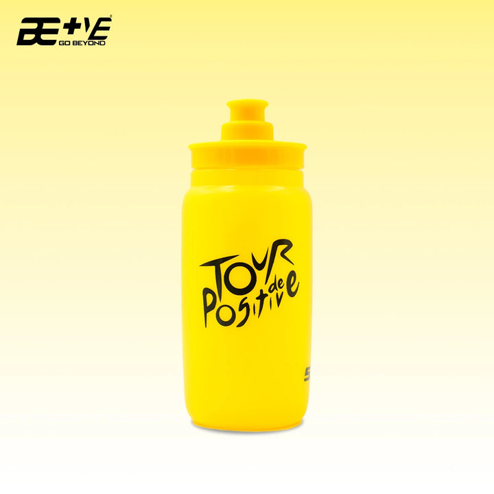 Bepositive Tour De Positive 550 ml Bottle yellow front view