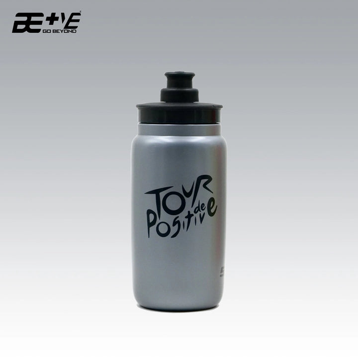 Bepositive Tour De Positive 550 ml Bottle grey front view