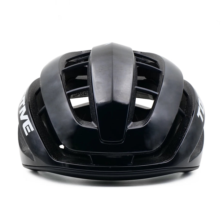 torque cycling helmet black front side view