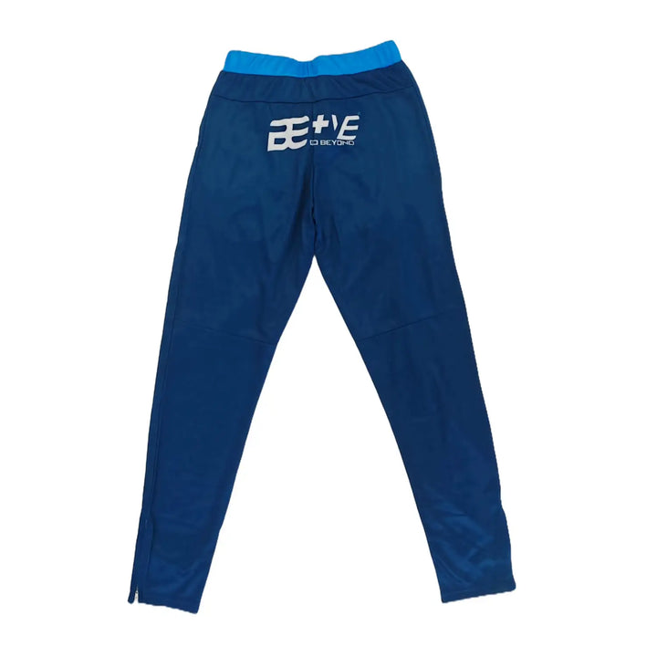 bepositive trackpants blue backview