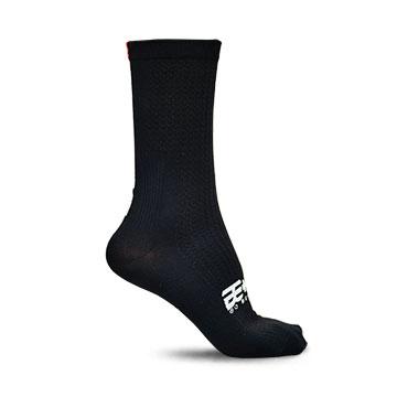 Bepositive Unisex Sports Socks black right side view