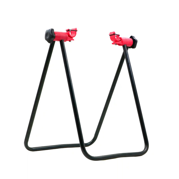 Backbone Bicycle Parking Repair Stand Black/Red Angle View