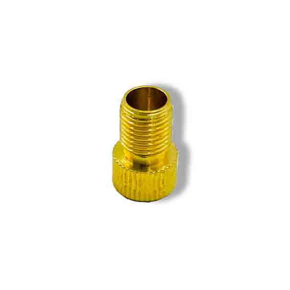 bicycle valve adapters brass presta to schrader