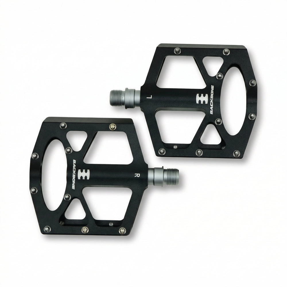 flat pedals lightweight Backbone Alloy Bicycle Flat Pedals – Lightweight Platform Pedals – Bepocart