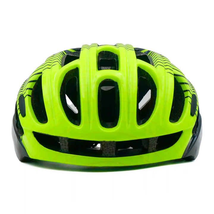 Casque 2.0 Bicycle Helmet black green front view