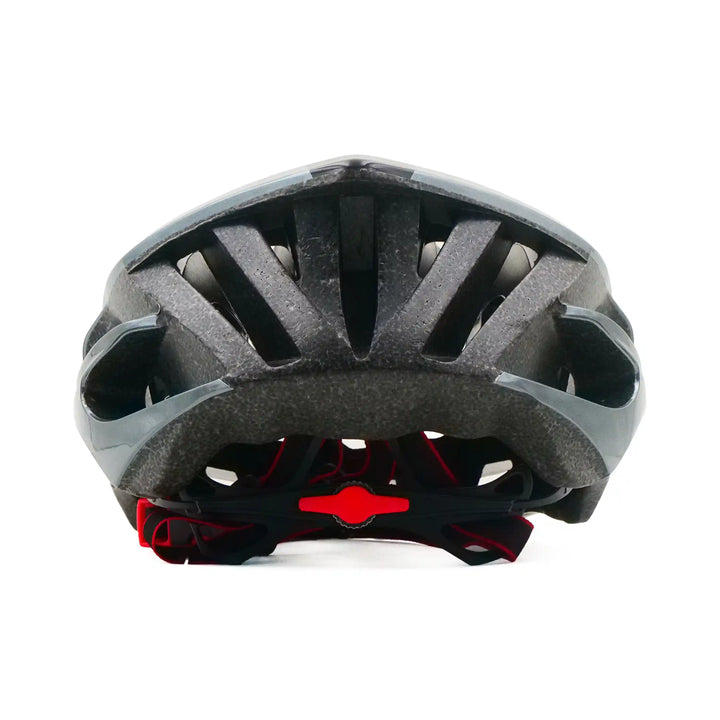 casque cycling helmet black back view