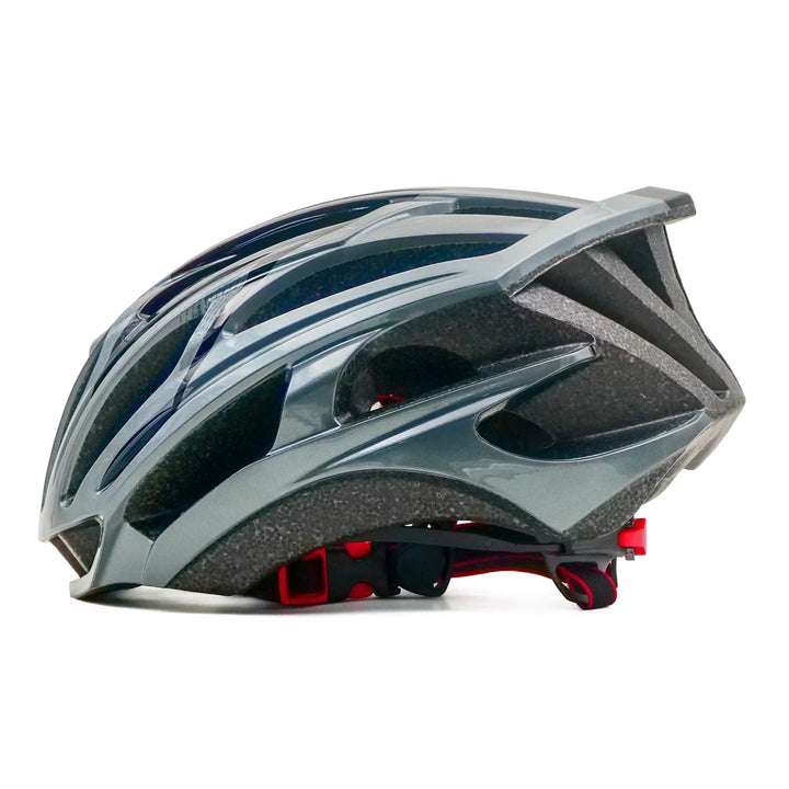 casque cycling helmet black left side  view