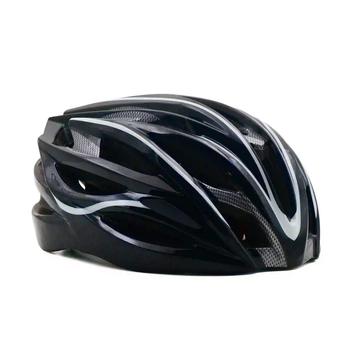 Cosmo Cycling Helmet black white right side view