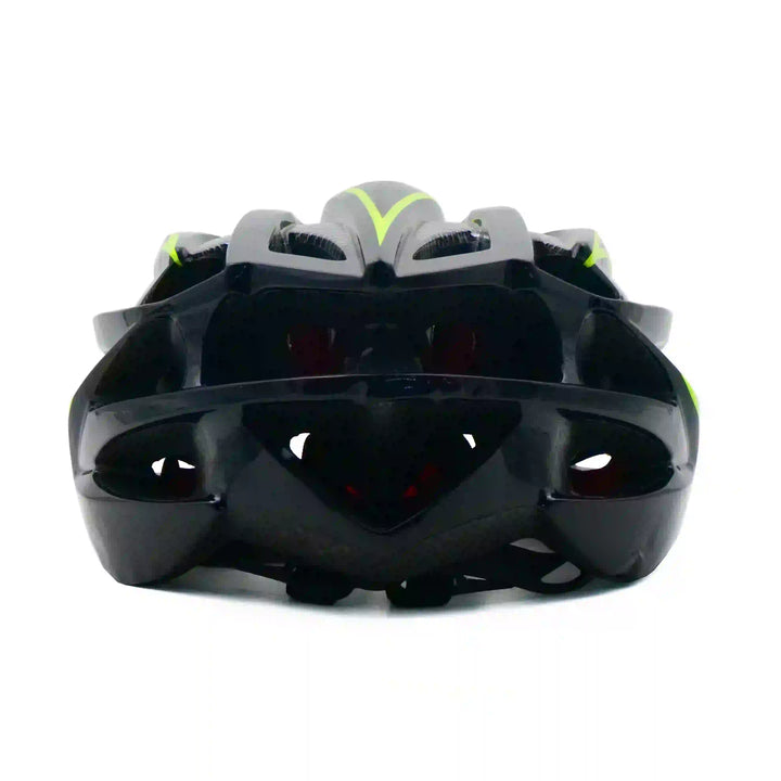 Cosmo Cycling Helmet black lime green back view